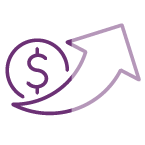 competitive compensation icon